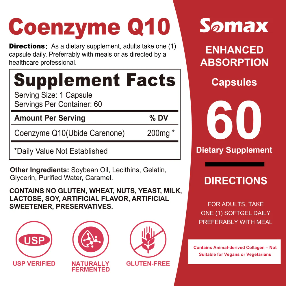 Somax辅酶Q10产品详情