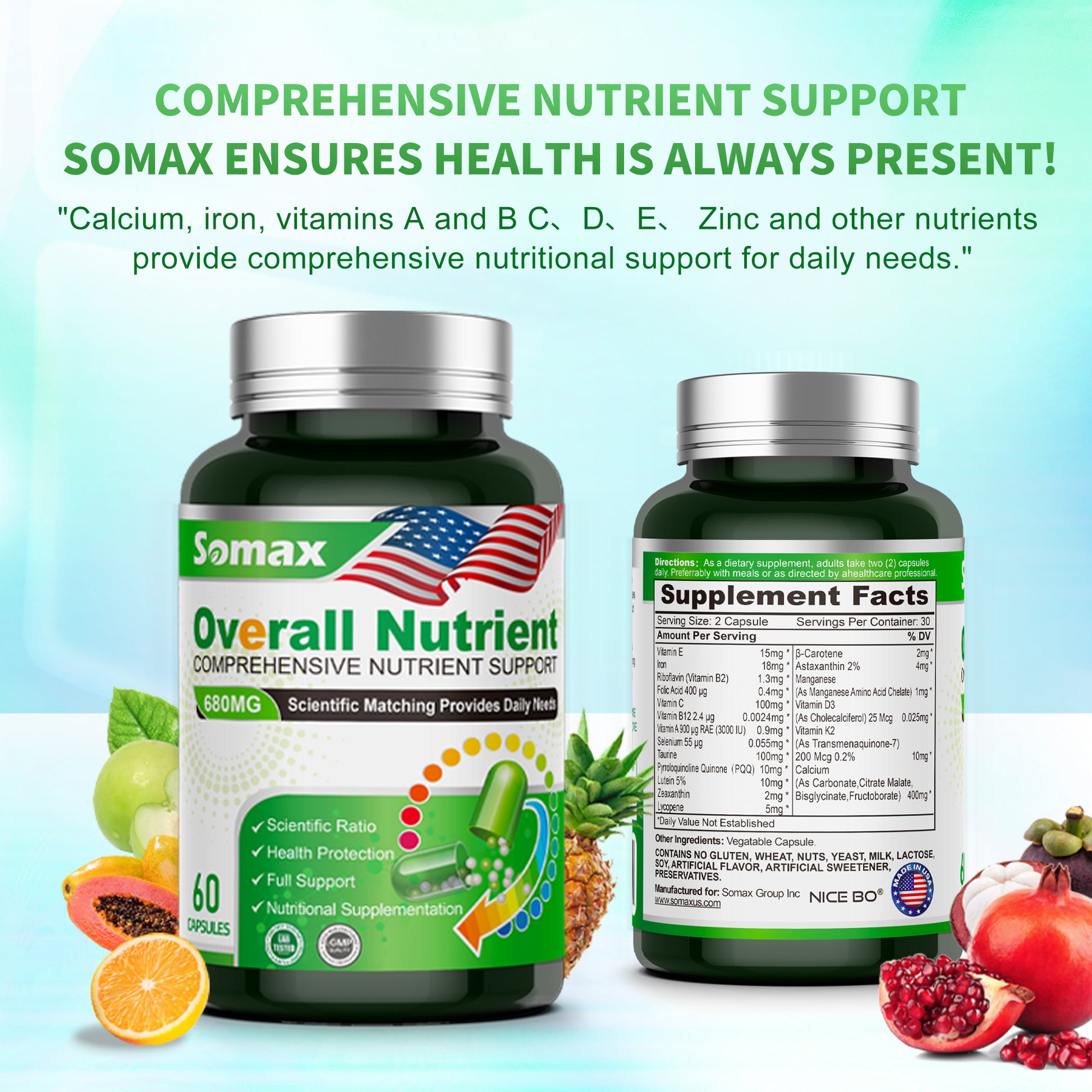 Somax Overall Nutrient product