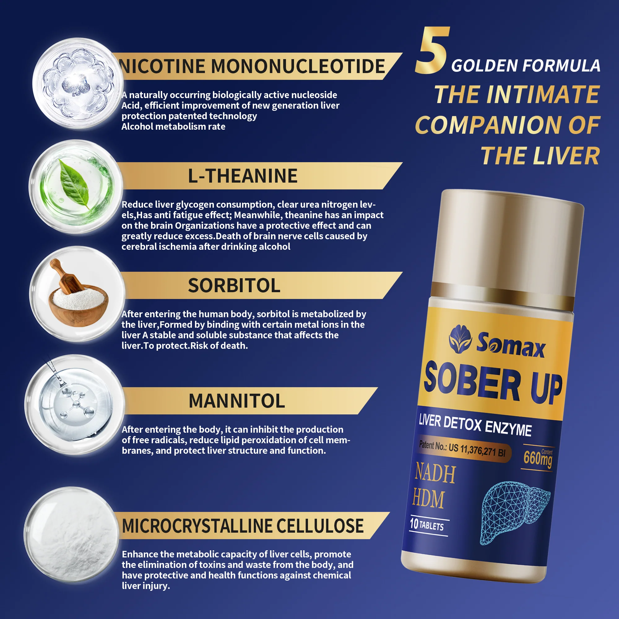 Somax liver support nutrients