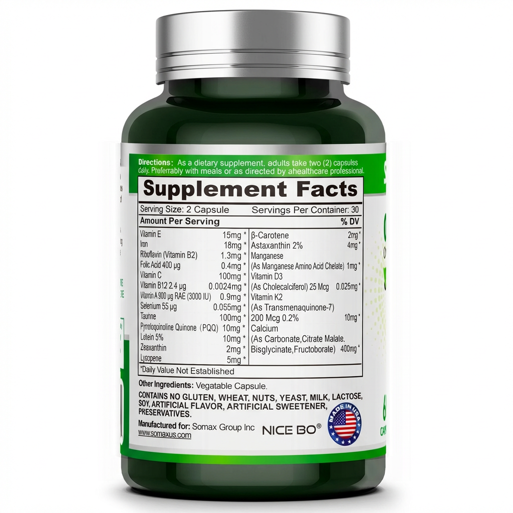 Somax Liver Protection product detail - NADH and Milk Thistle dual formula